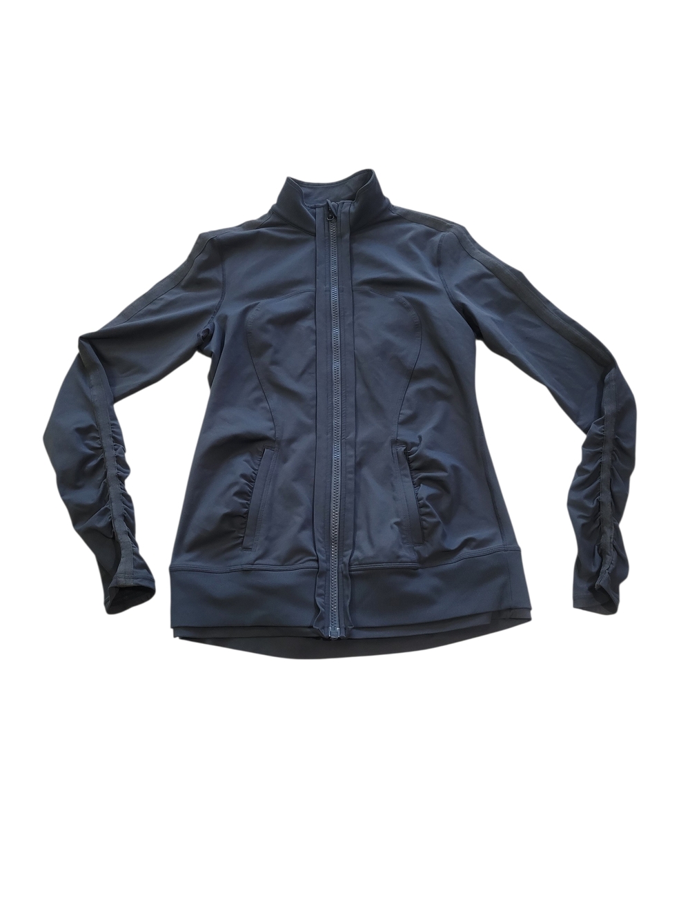 Lululemon Athletica Ruffle Trim Sleeves Define Jacket